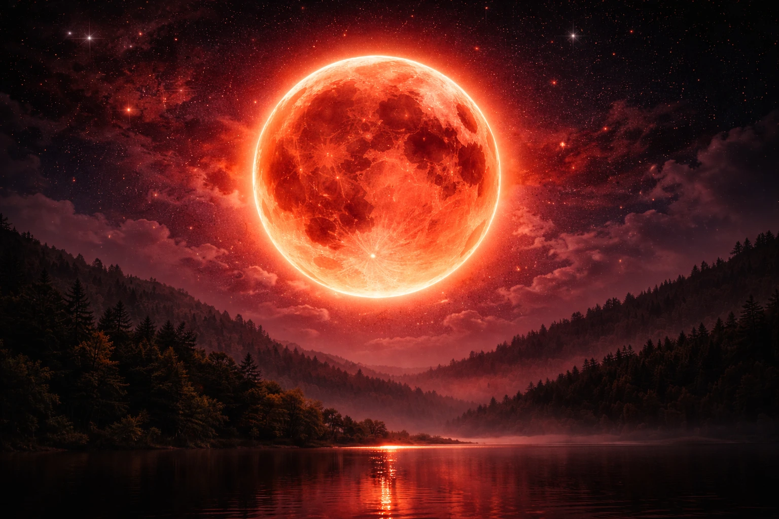 Luna de sangre, eclipse total de luna en virgo 2026