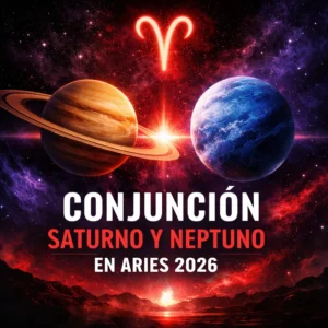Conjunción Saturno y Neptuno en Aries