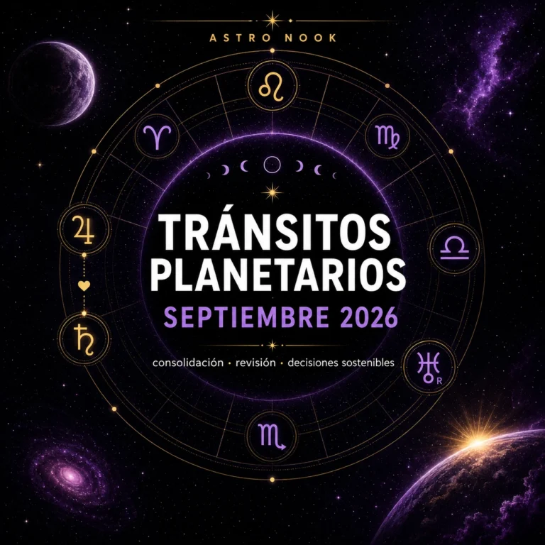 Tránsitos Planetarios Septiembre 2026